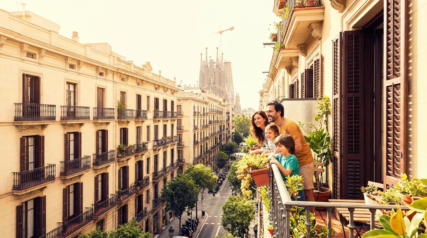 10 Ideal Apartments for Families in Barcelona