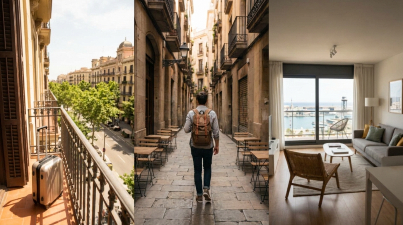 Mid-Term Rental in Barcelona by Neighbourhood: Eixample, Gràcia, Sants and Poblenou