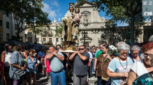 The feast of the Mare de Déu del Carme