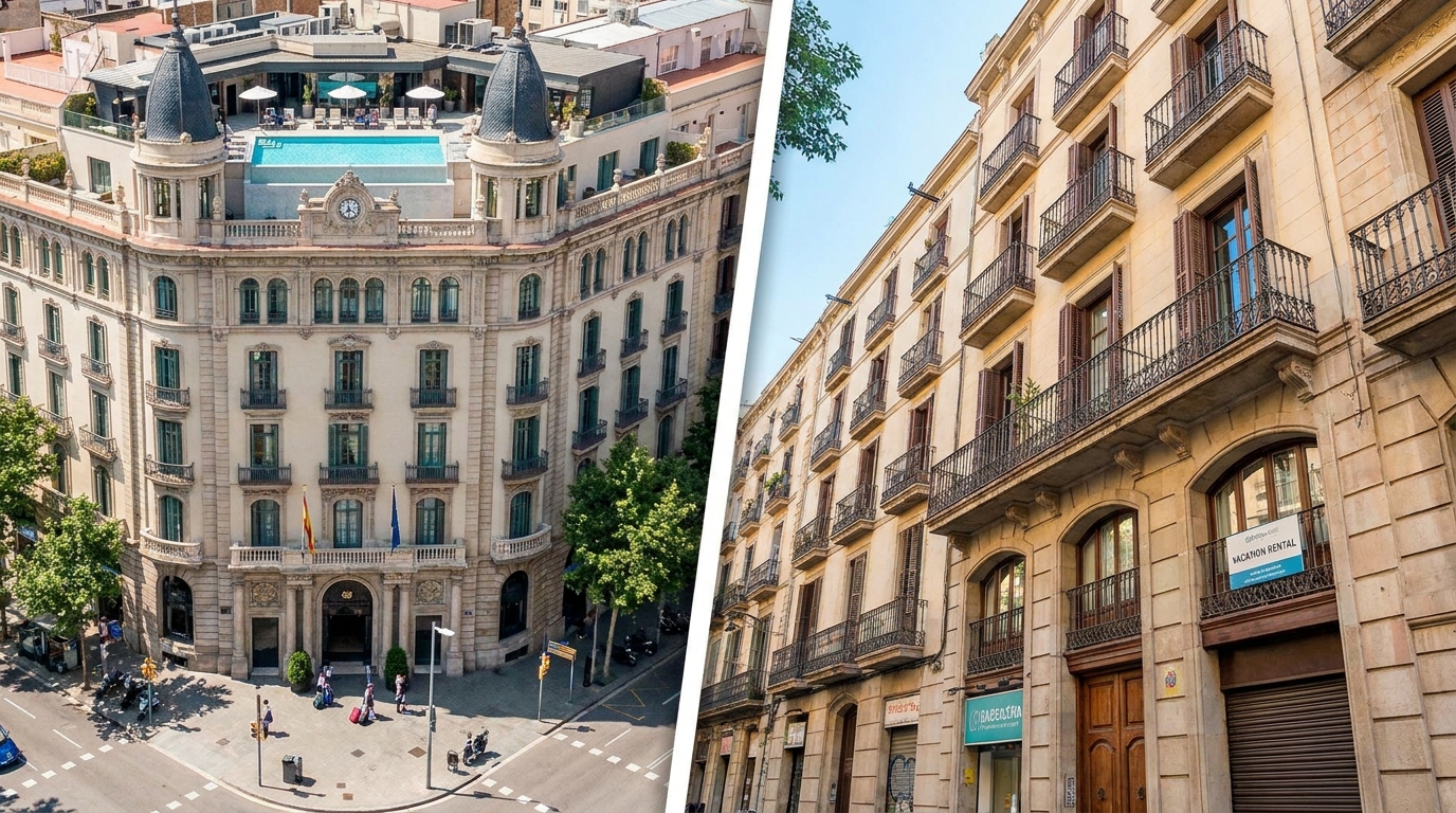 Hotel or Tourist Apartment in Barcelona? Which One Is Better?